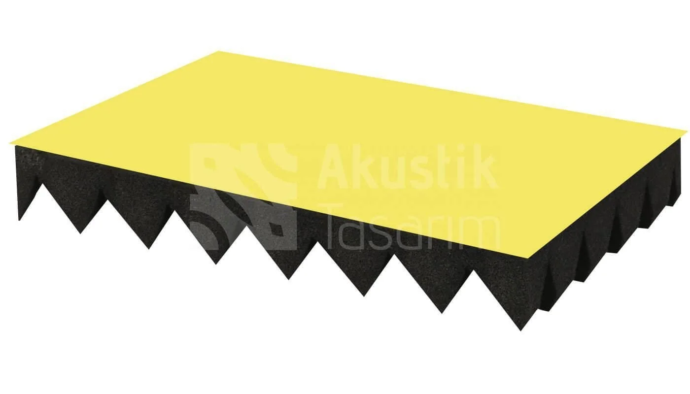 Kendinden Yapışkanlı Akustik Sünger Duvar Yalıtımı