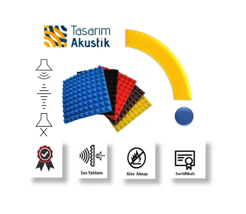 Renkli Akustik Sünger