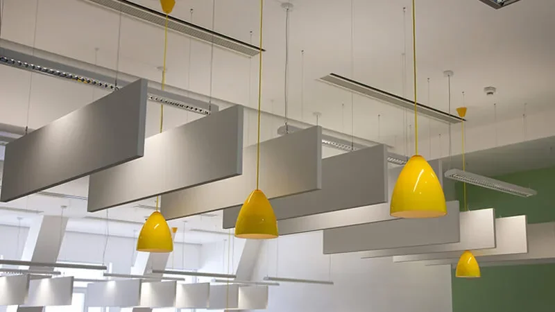 Akustik Baffle Tavan