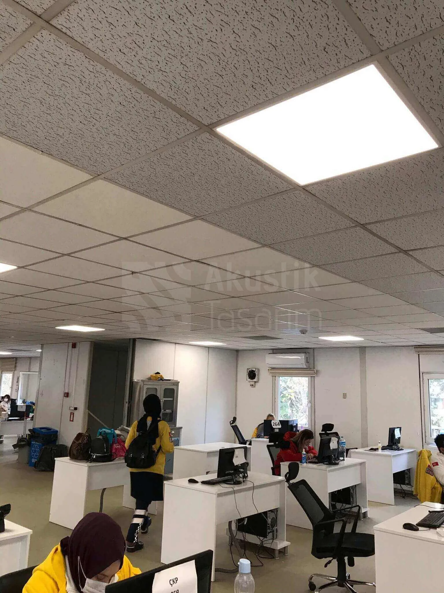 Akustik Tavan Uygulaması