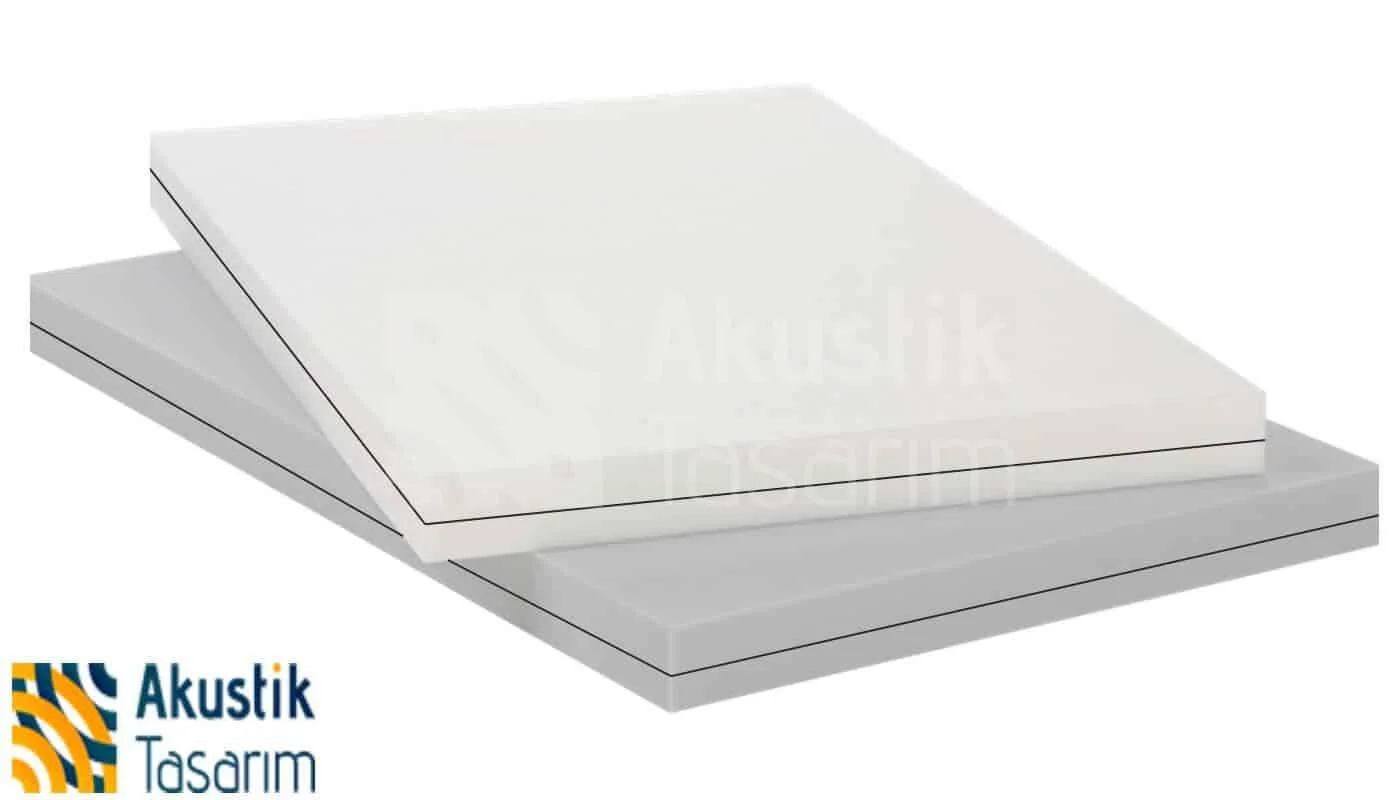 Bariyerli Basotect Düz Sünger Ses Yalıtım Ürünü