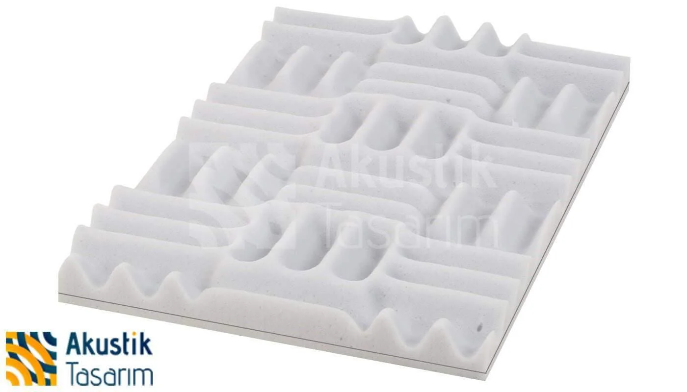 Bariyerli Basotect Labirent Sünger Ses Yalıtım Malzemesi