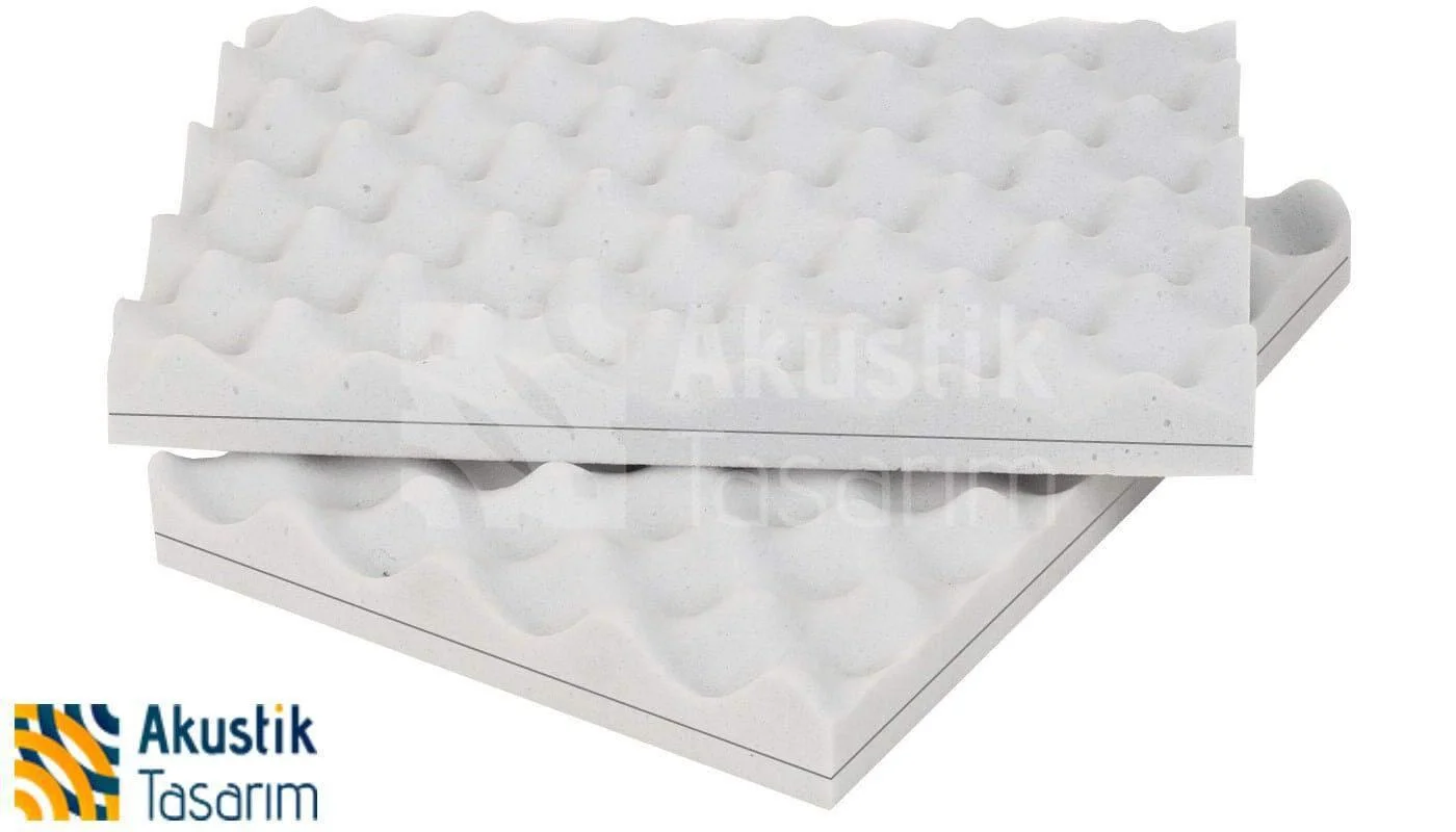 Bariyerli Basotect Yumurta Sünger Ses Yalıtımı Malzemesi
