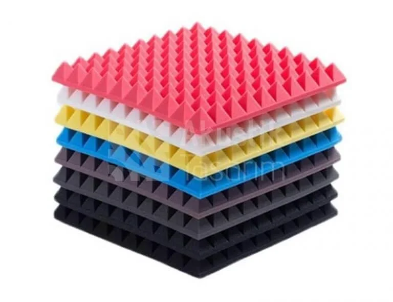 Akustik Yanmaz Piramit Sünger