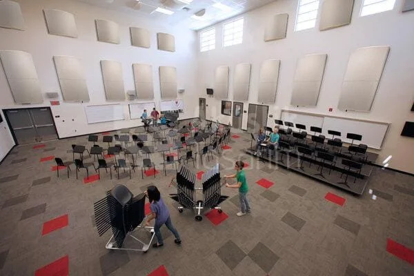 Ses Yalıtımlı Karo Halı