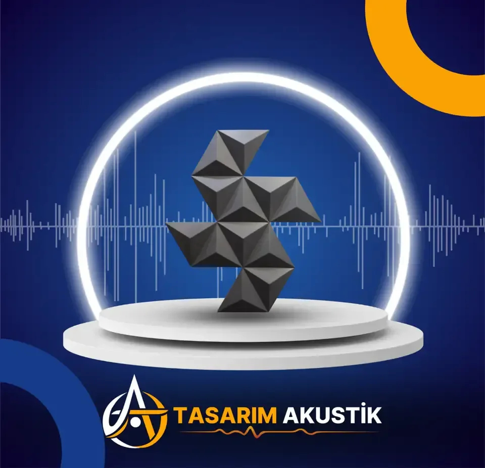 3D Akustik Duvar Paneli ürün görseli 2 - Ses yalıtım detay