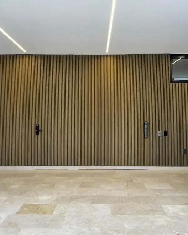 Derzli Ahşap Panel ürün görseli 2 - Ses yalıtım detay