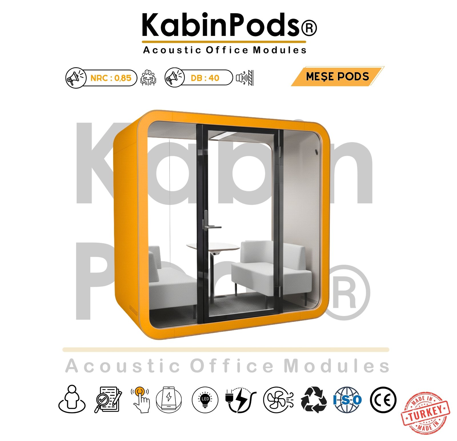 Akustik Toplantı Kabini Fiyatları