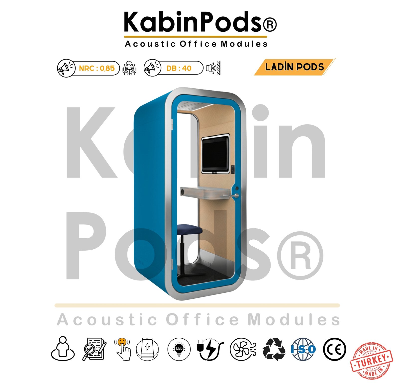 Dış Mekan Akustik Kabini