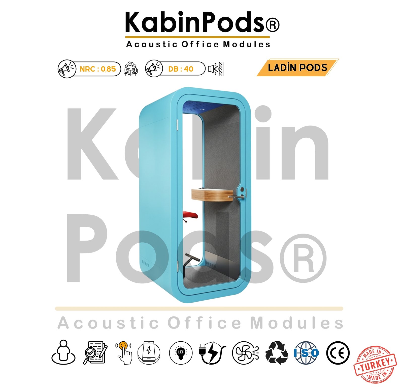 Akustik Telefon Görüşme Kabini Fiyatları