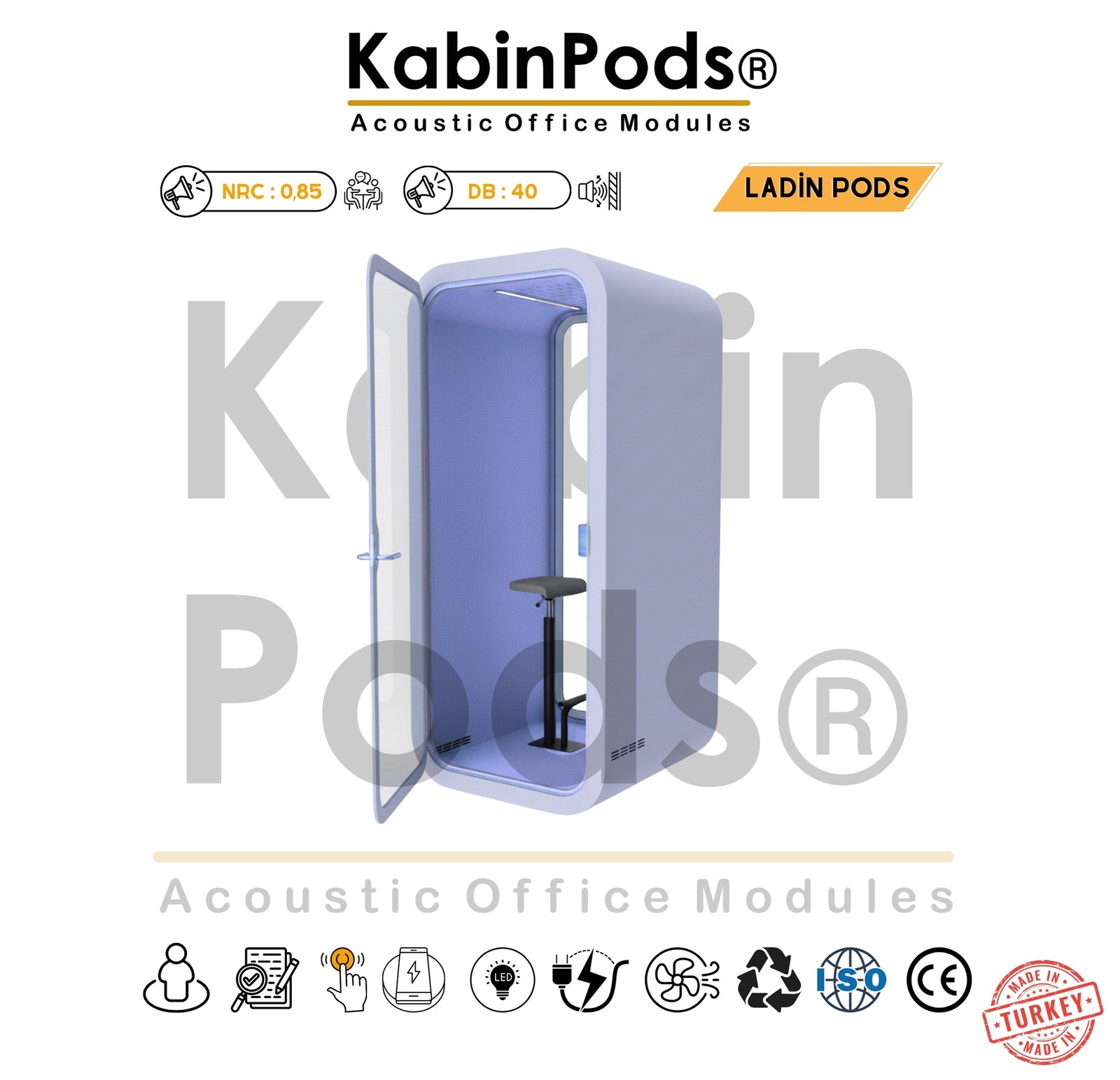 Sessiz Telefon Kabini