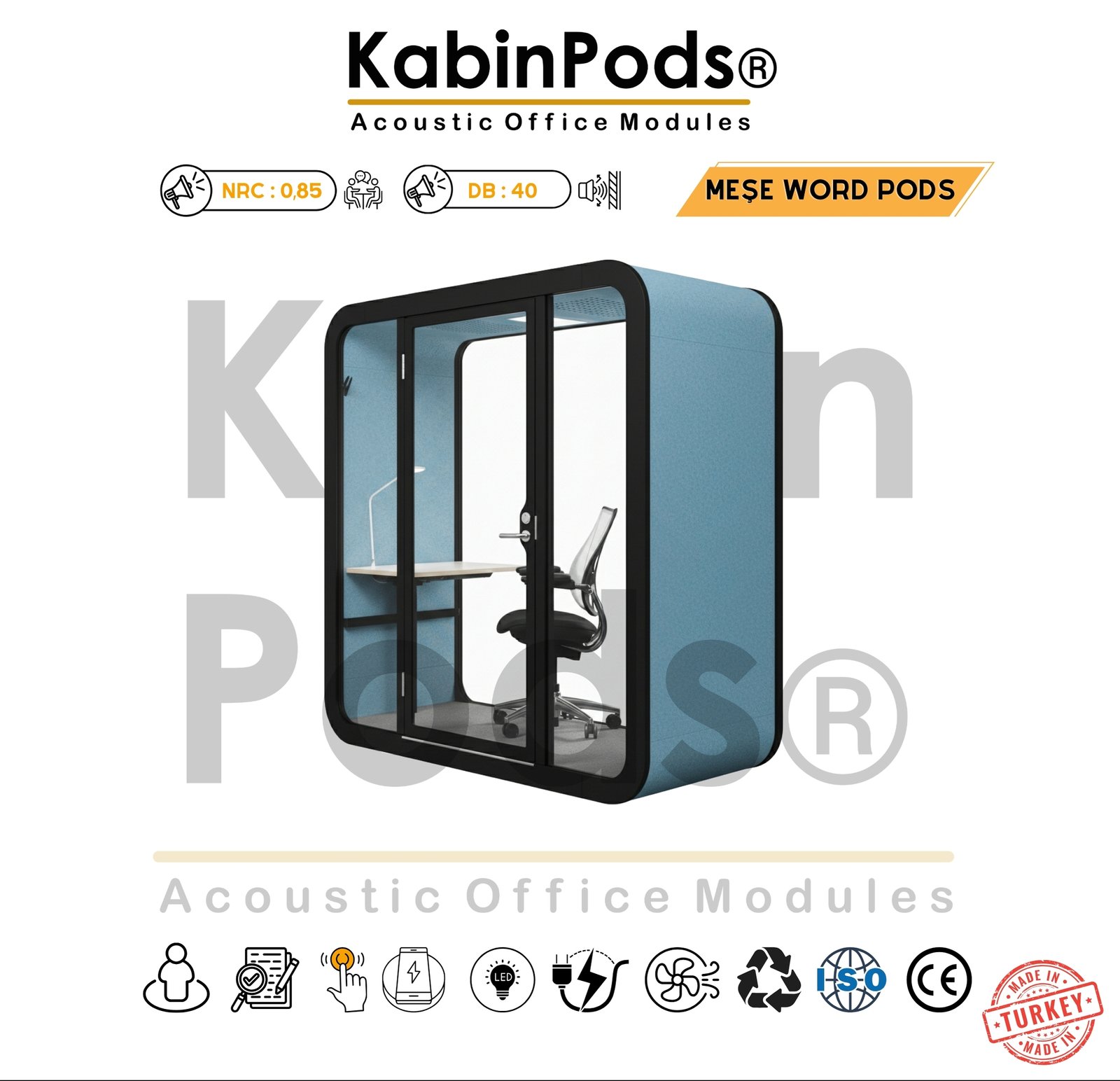 Akustik Toplantı Kabini