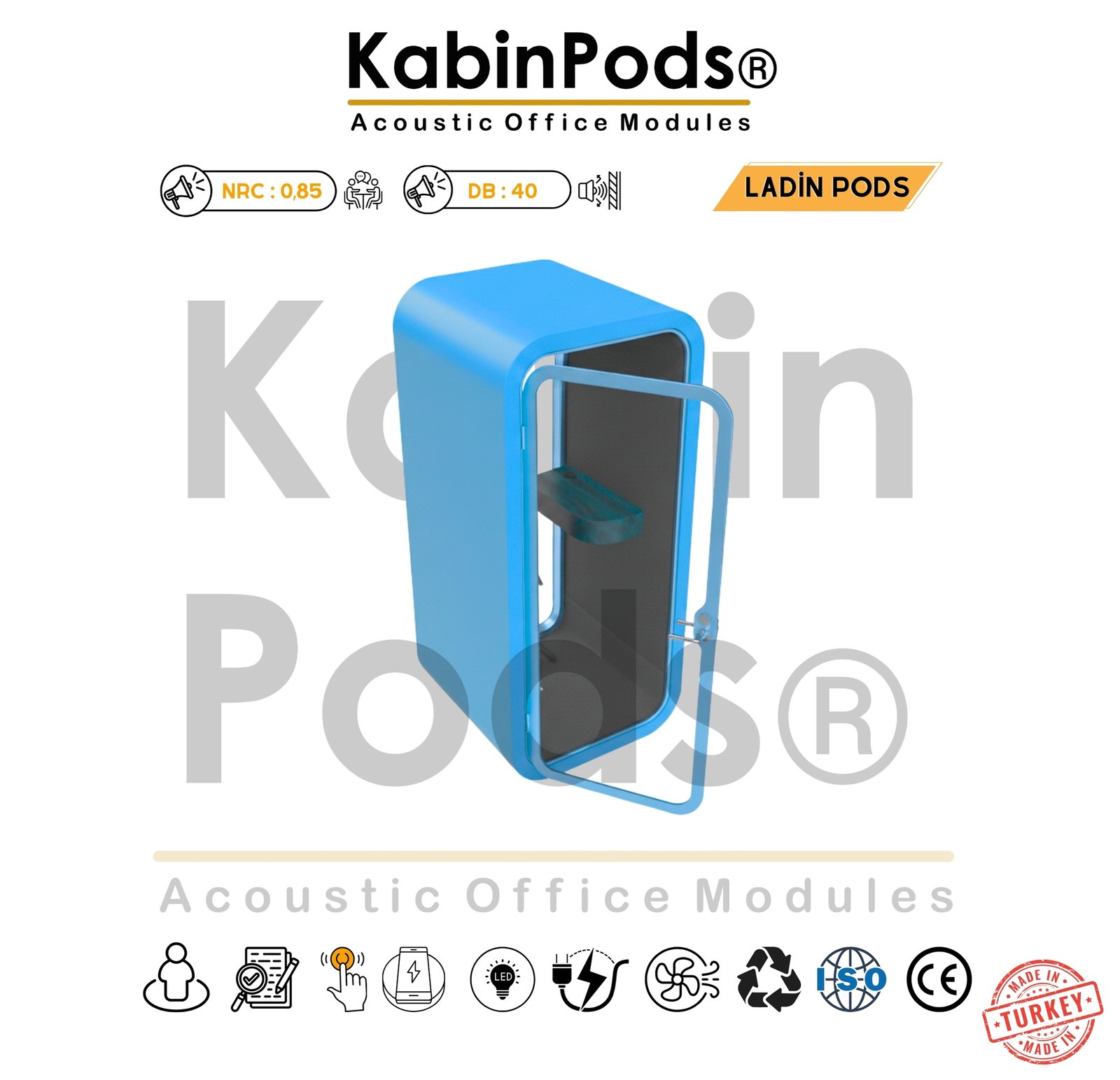 Ofis Telefon Kabini Modelleri