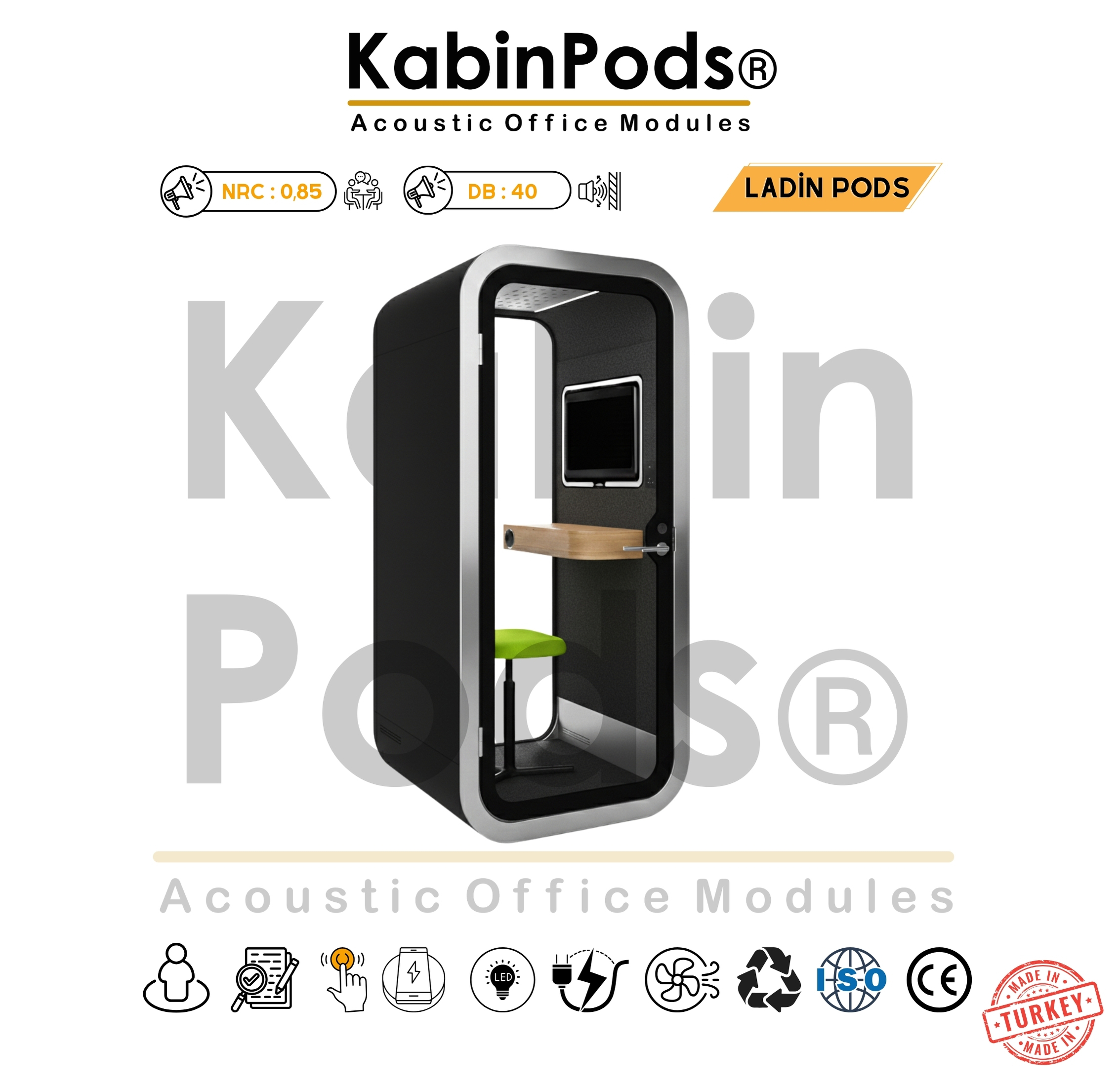Akustik Kabin ve Ofis Kabinleri