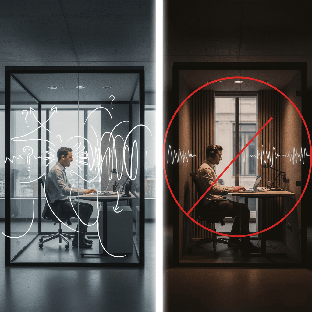 Yankı ve İzolasyon Farkı Nedir? Akustik Kabinlerde Doğru Denge Nasıl Kurulur