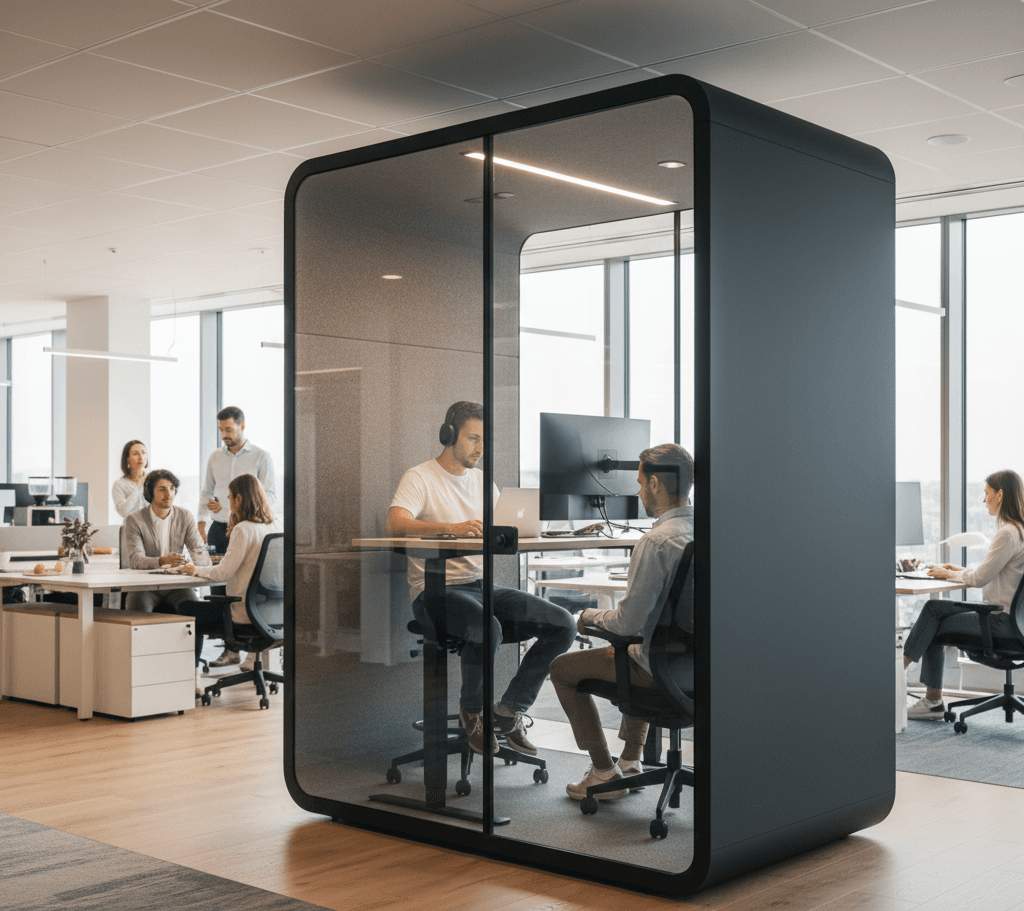 Ofisinizde Akustik Kabin Yatırımı ile Verimlilik ve Marka Değeri Artırın