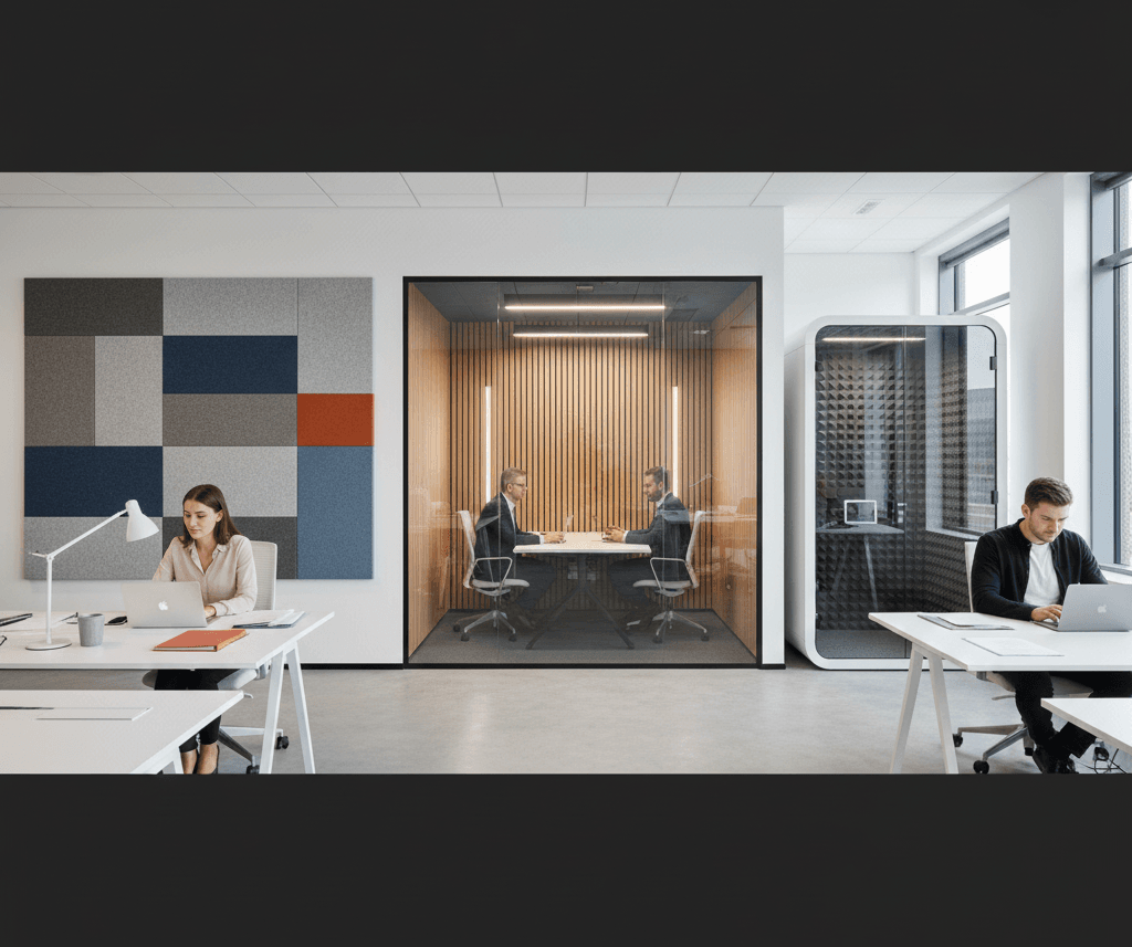 Akustik Panel Çeşitleri ve Ofislerde Kullanımı ile Verimlilik Artırma Rehberi