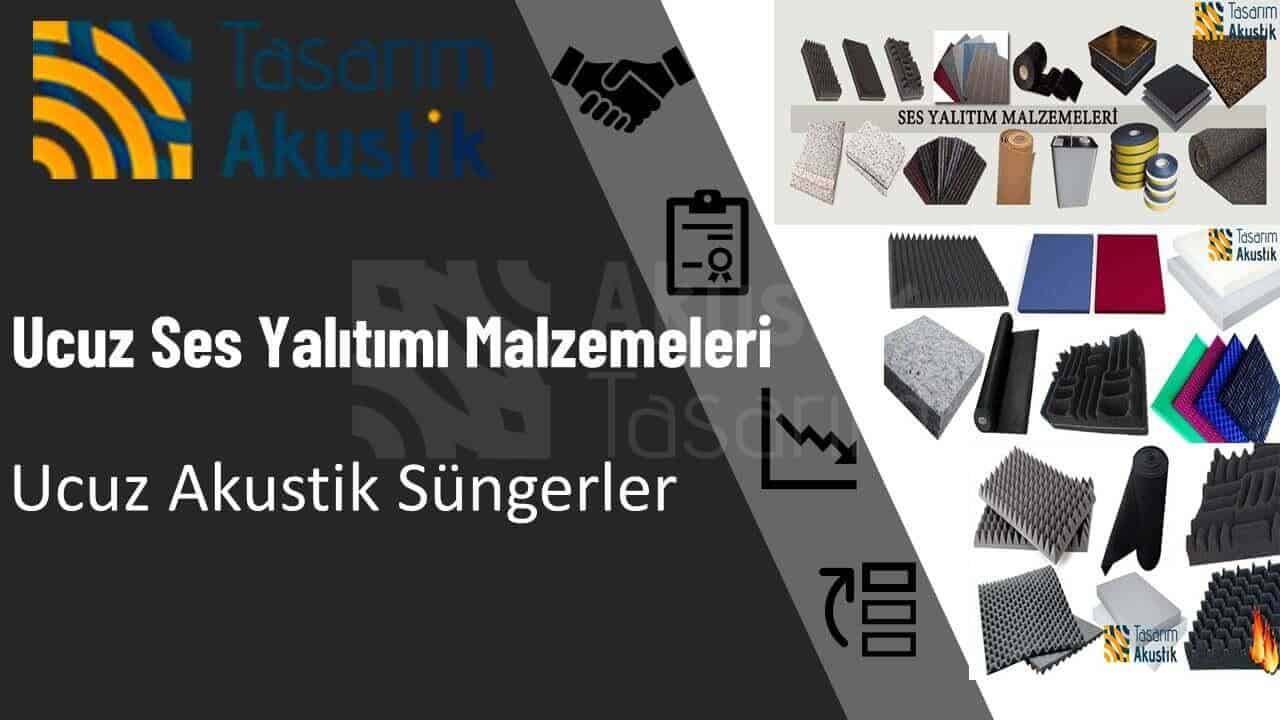 Ucuz Ses Yalıtımı Malzemeleri